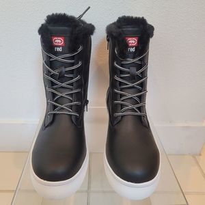 Red by Marc Ecko Nomi Black Boots Size 10